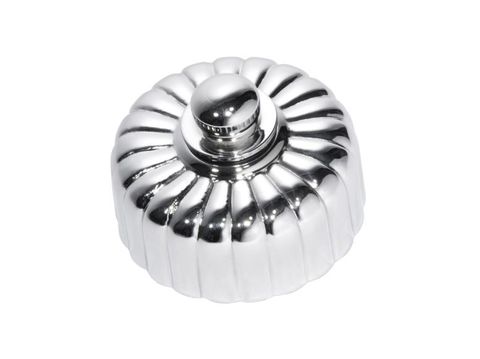 Tradco TRA5783/250 Dimmer Led 250T Fluted Chrome Plated D55xp40mm