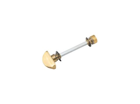 Tradco TRA21398 Component Privacy Adaptor Unlacquered Polished Brass