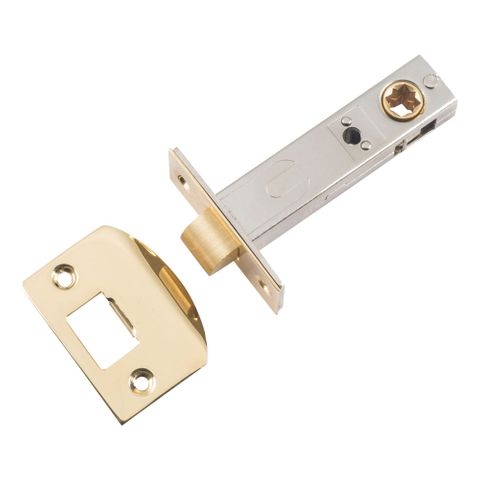 Tradco TRA21512 Tube Latch Splt Cam Hrd Sprung 'd'strike PB Bset 70mm
