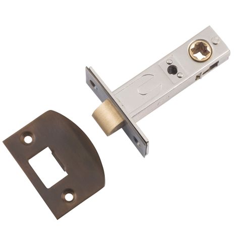 Tradco TRA21514 Tube Latch Splt Cam Hrd Sprung 'd'strike AB Bset 60mm