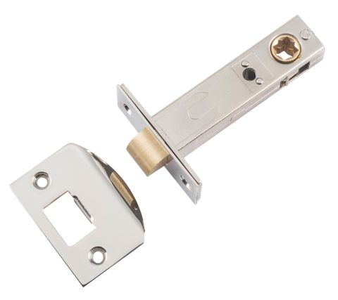 TRADCO TUBE LATCH SPLT CAM HRD SPRUNG 'D'STRIKE PN BSET 70MM