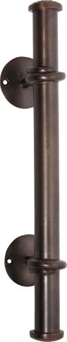TRADCO PULL HANDLE BAR ANTIQUE BRASS H420XP92MM