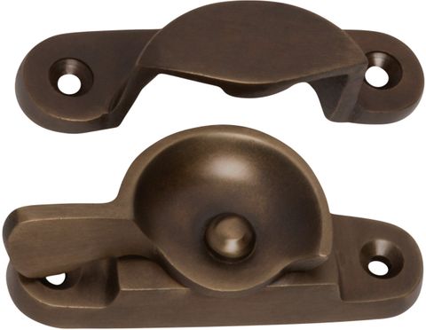 TRADCO SASH FASTENER CLASSIC ANTIQUE BRASS L65XW25MM