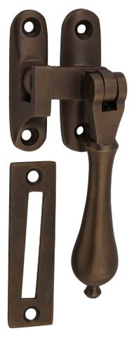 Tradco TRA2310 Casement Fastener Teardrop Antique Brass Drop 95mm