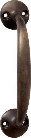 TRADCO CABINET PULL HANDLE TELEPHONE ANTIQUE BRASS