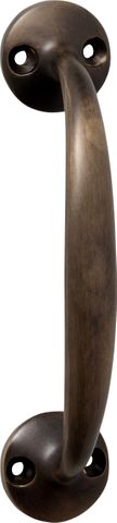 TRADCO CABINET PULL HANDLE TELEPHONE ANTIQUE BRASS