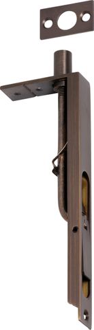 TRADCO FLUSH BOLT ANTIQUE BRASS H150XW19MM