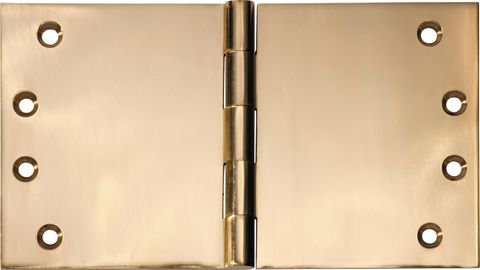 TRADCO HINGE BROAD BUTT POLISHED BRASS H100XW175XT4MM