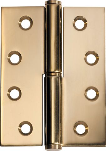 TRADCO HINGE LIFT OFF LEFT HAND POLISHED BRASS
