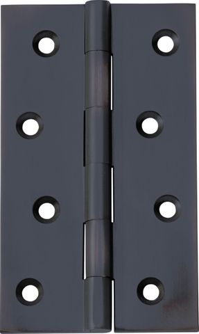 TRADCO HINGE FIXED PIN ANTIQUE COPPER H100XW60XT2.5MM