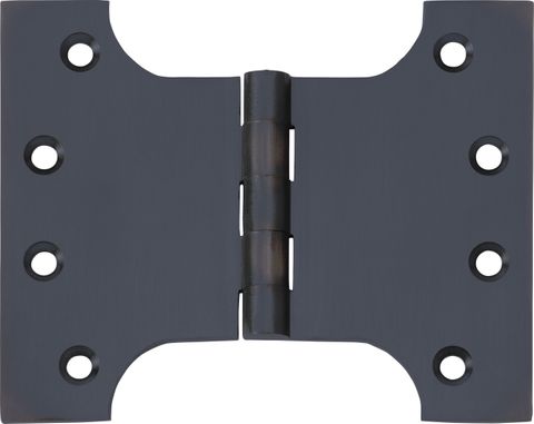 TRADCO HINGE PARLIAMENT ANTIQUE COPPER H100XW125XT4MM