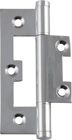 TRADCO HINGE HIRLINE CHROME PLATED / POLISHED CHROME