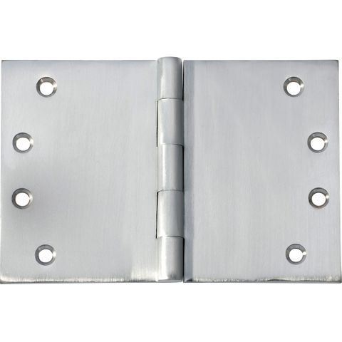 Tradco TRA2791 Hinge Broad Butt Satin Chrome / Brushed Chrome