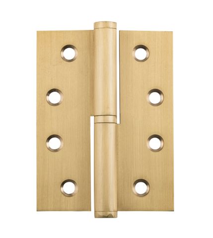 TRADCO HINGE LIFT OFF LEFT HAND SATIN BRASS / BRUSHED BRASS