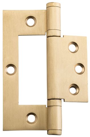 Tradco TRA2847 Hinge Hirline Satin Brass / Brushed Brass