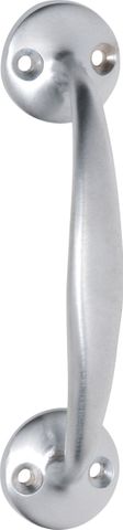 TRADCO CABINET PULL HANDLE TELEPHONE SATIN CHROME L110XP30MM