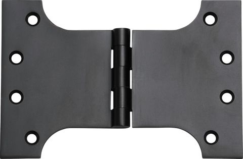 TRADCO HINGE PARLIAMENT MATT BLACK H100XW150XT4MM