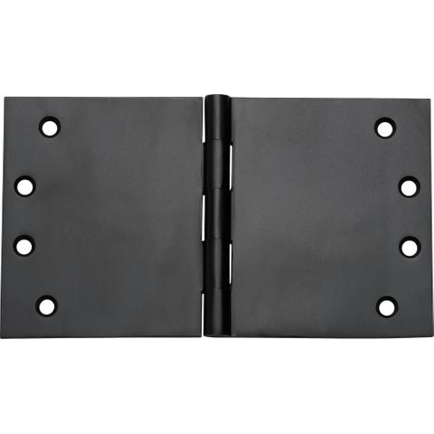 Tradco TRA2992 Hinge Broad Butt Matt Black H100xw175xt4mm