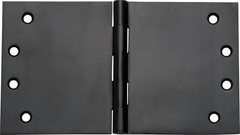 TRADCO HINGE BROAD BUTT MATT BLACK H100XW175XT4MM