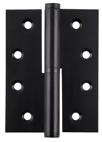 TRADCO HINGE LIFT OFF RIGHT HAND MATT BLACK H100XW75XT2.5MM