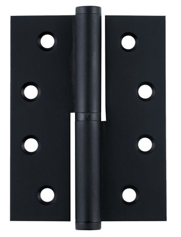 Tradco TRA2996 Hinge Lift Off Left Hand Matt Black H100xw75xt2.5mm
