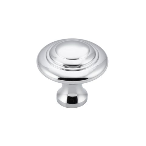 TRADCO CUPBOARD KNOB DOMED CHROME PLATED D32XP29MM