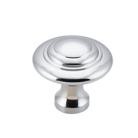 Tradco TRA3055 Cupboard Knob Domed Chrome Plated D38xp35mm