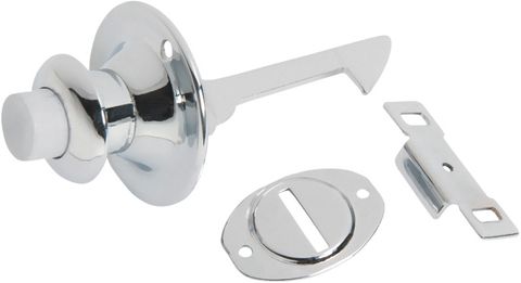 TRADCO PUSH BUTTON CATCH DECO CHROME PLATED P29MM BP39MM