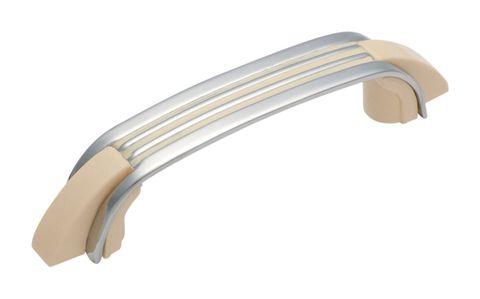 TRADCO PLASTIC RETRO IVORY CABINET HANDLE