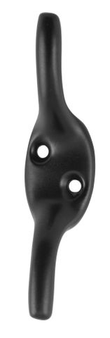 TRADCO CLEAT HOOK MATT BLACK H75XP20MM