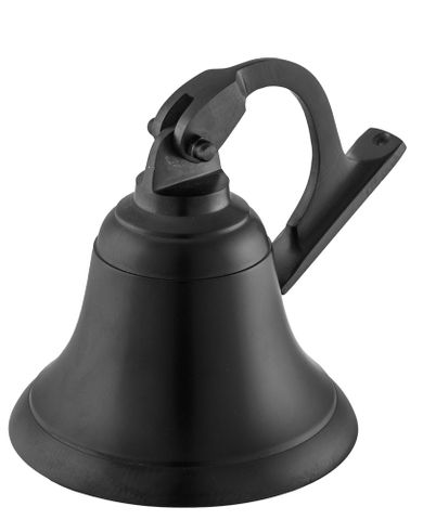 Tradco TRA9685 Ships Bell Matt Black D125mm