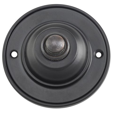 Tradco TRA9686 Bell Press Classic Round Matt Black D75mm
