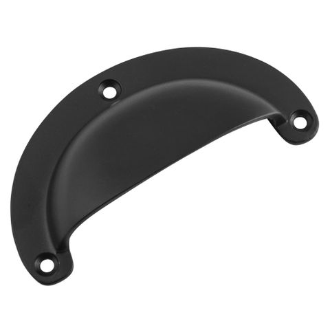 Tradco TRA9693 Drawer Pull Classic Large Matt Black L100xh40mm