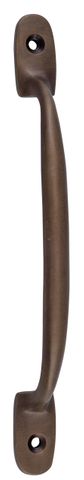 TRADCO CABINET PULL HANDLE STANDARD ANTIQUE BRASS L150XP28MM