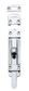 Tradco TRA9754 Tower Bolt Chrome Plated H118xw32mm