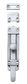 Tradco TRA9769 Tower Bolt Satin Chrome H118xw32mm