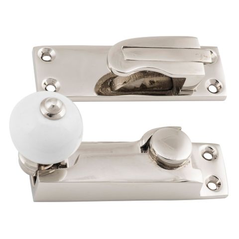 Tradco Porcelain Ball Sash Fastener