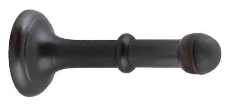 TRADCO DOOR STOP CONCEALED FIX LARGE ANTIQUE COPPER