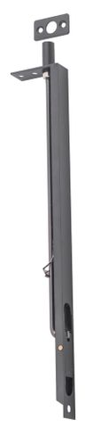 Tradco TRA9856 Flush Bolt Matt Black H300xw19mm