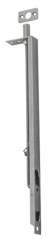 Tradco TRA9860 Flush Bolt Rumbled Nickel H300xw19mm