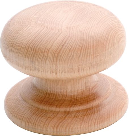 TRADCO PINE W/SCREW M/ROOM KNOB D48 P40MM