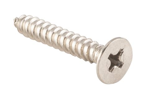 TRADCO 8 GAUGE BRASS HINGE SCREW (50 PACK)