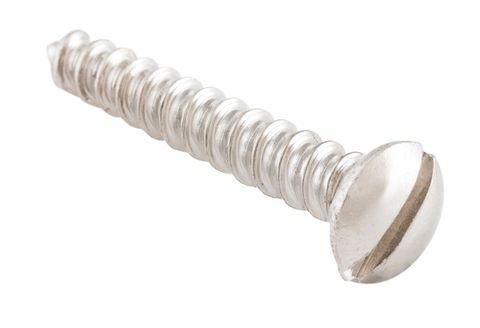 TRADCO SCREW SLOT HEAD RAISED COUNTERSUNK PACKET 50 PN