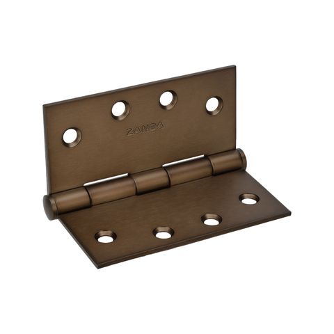 Zanda 5910.EB 5910 Fixed Pin Butt Hinge Fixed Pin 100x100x2.5mm Eb