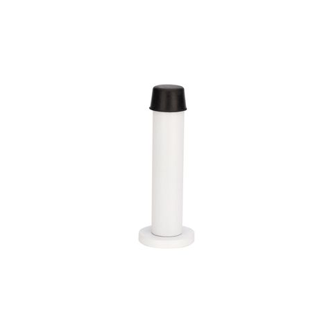 Zanda 5240.WHT Door Stop Skirting Concealed Fix - 85mm Length