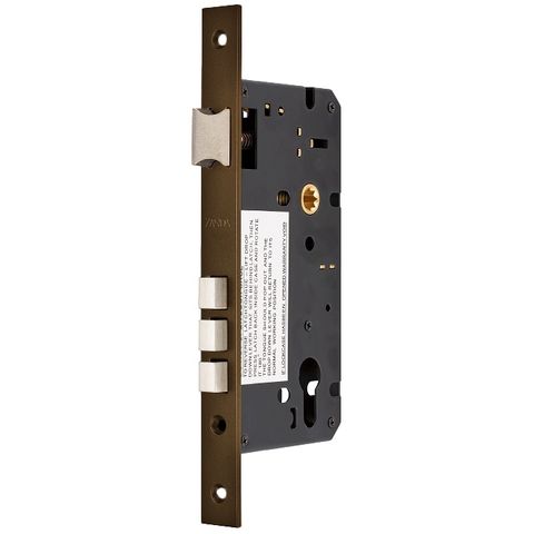 Zanda 1143.EB Euro Security Mortice Lock 60mm Backset Ember Bronze