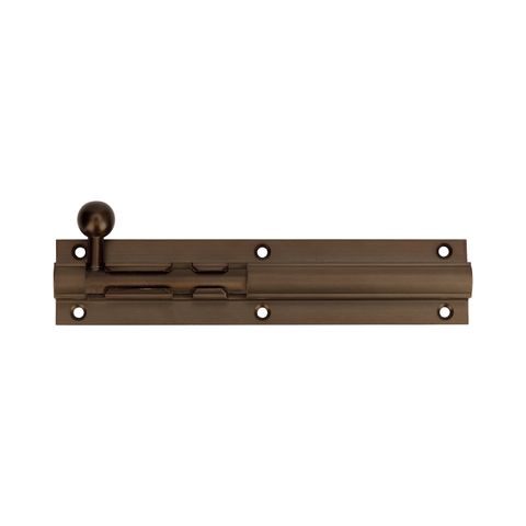 Zanda 5224.EB Straight Barrel Bolt 150mm L X 31mm W Ember Bronze