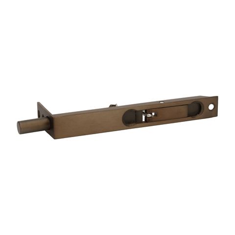 Zanda 10423.EB Economy Flush Bolt 152mm L X 19mm W Ember Bronze