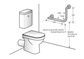 Metlam MLR112_SS Ambulant 450x450mm LH/RH 90&deg; Grab Rail C.Fix SSS