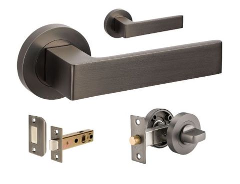 Zanda 10086.GN Boston Separate Privacy Set with Lever Incl 1131 & 7032 Priv Kit
